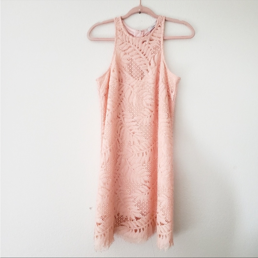 Revolve Lovers + Friends Caspian
Sleeveless Lace Dress Pink Medium - Picture 2 of 10